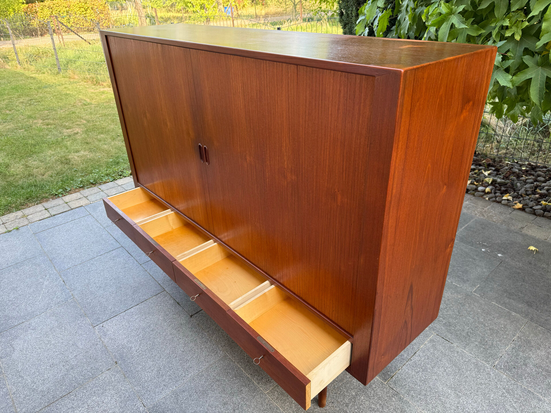 Scandinavian high buffet from the 1960s.