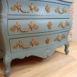Commode bordelaise gris/vert