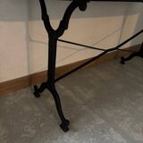 Bistro Table Iron/Marble