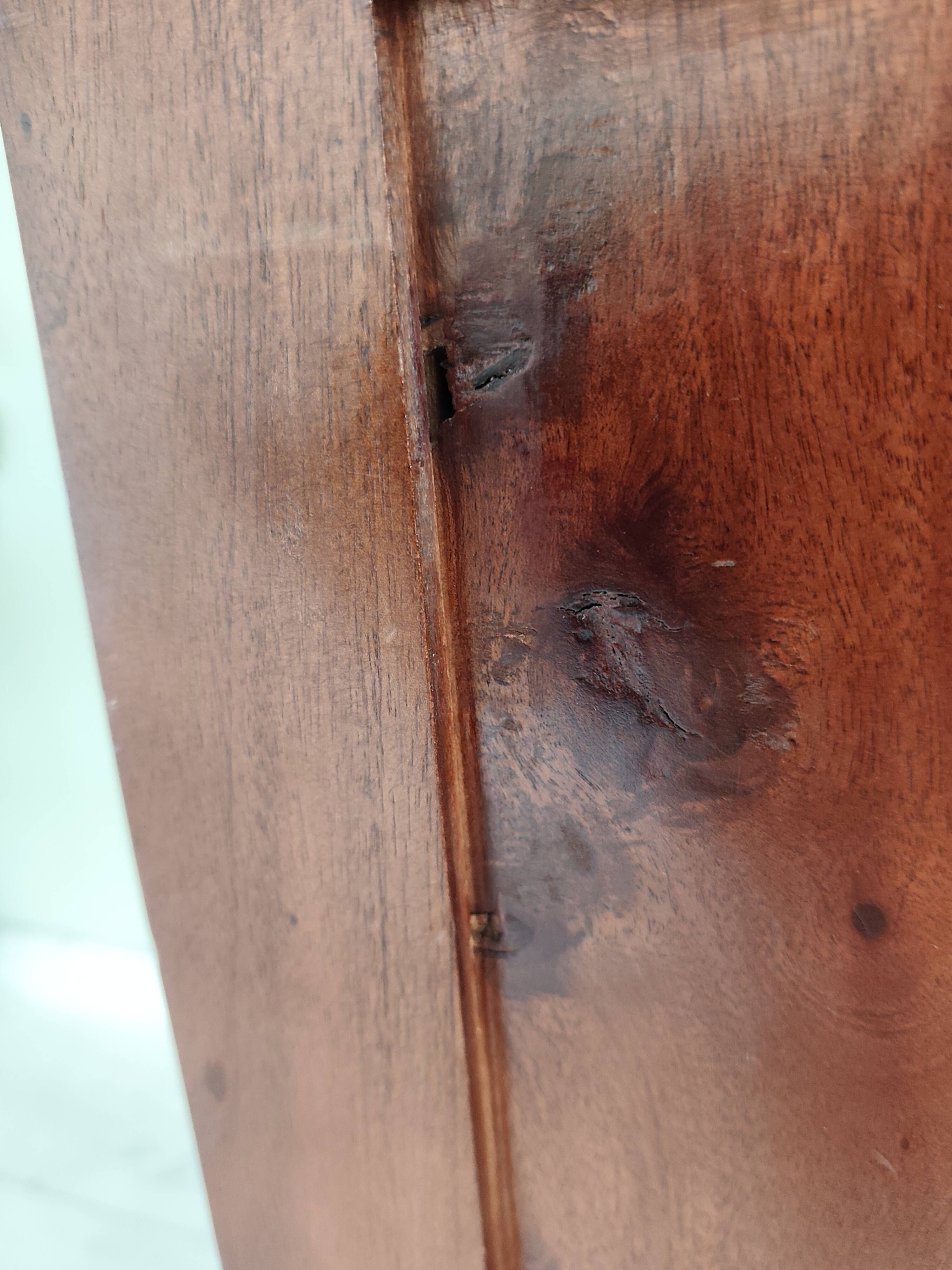 Meuble en bois ancien a 3 tiroirs esprit brocante chic