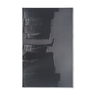 Pierre SOULAGES : Peinture 4 juillet 2021 - Affiche originale signée