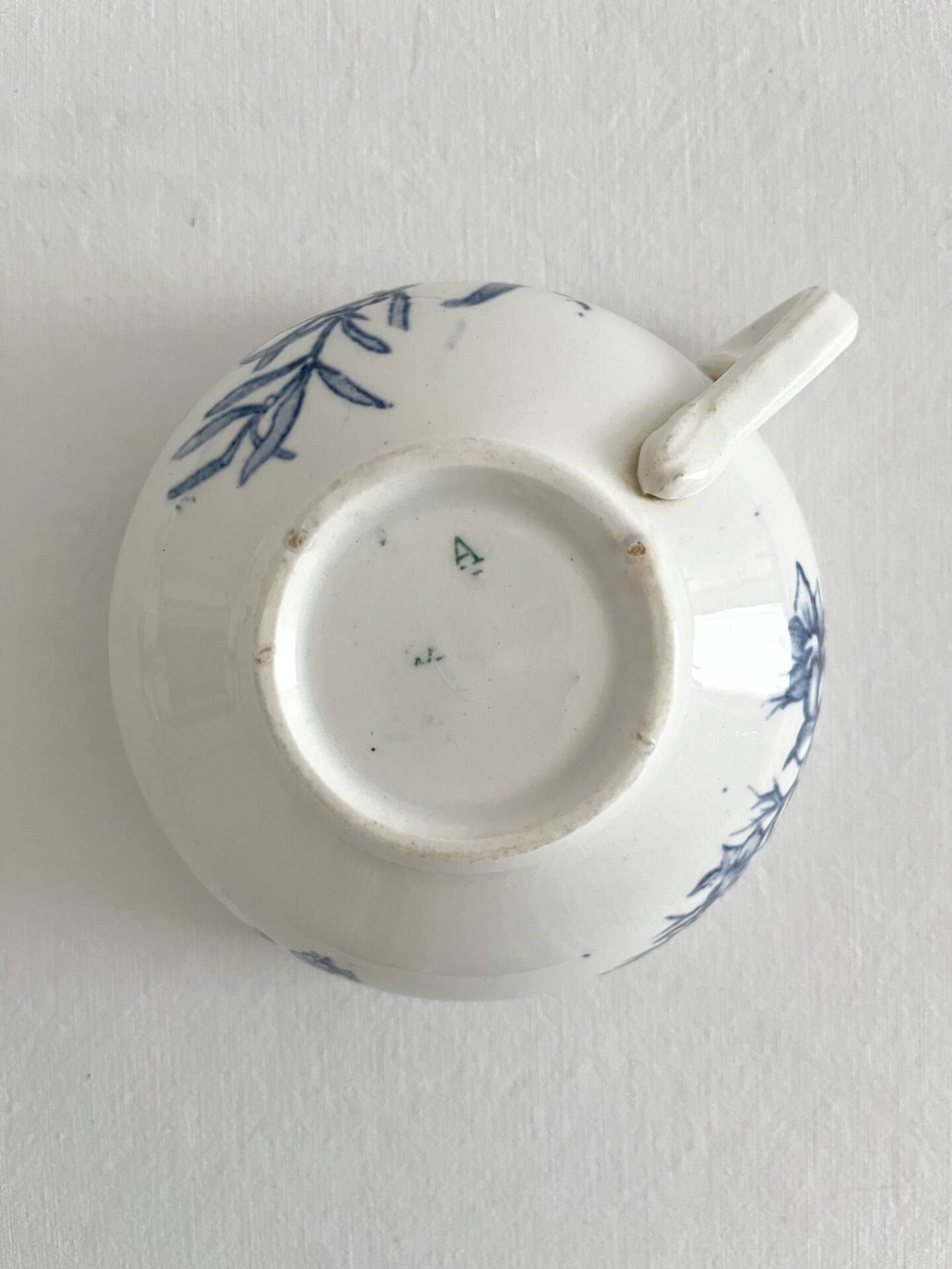 Antique ironstone cup "Carmen" Sarreguemines