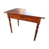 Small farm table with drawer
