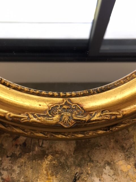Gilded wood mirror 37x47