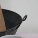 Old zinc basin