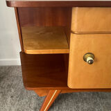 Vintage teak bedside table from the years 50-69