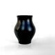 Ceramic balluster vase by Robert Picault, Vallauris, circa 1950