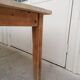 Large vintage wooden farmhouse table, 2.45m, 8 people