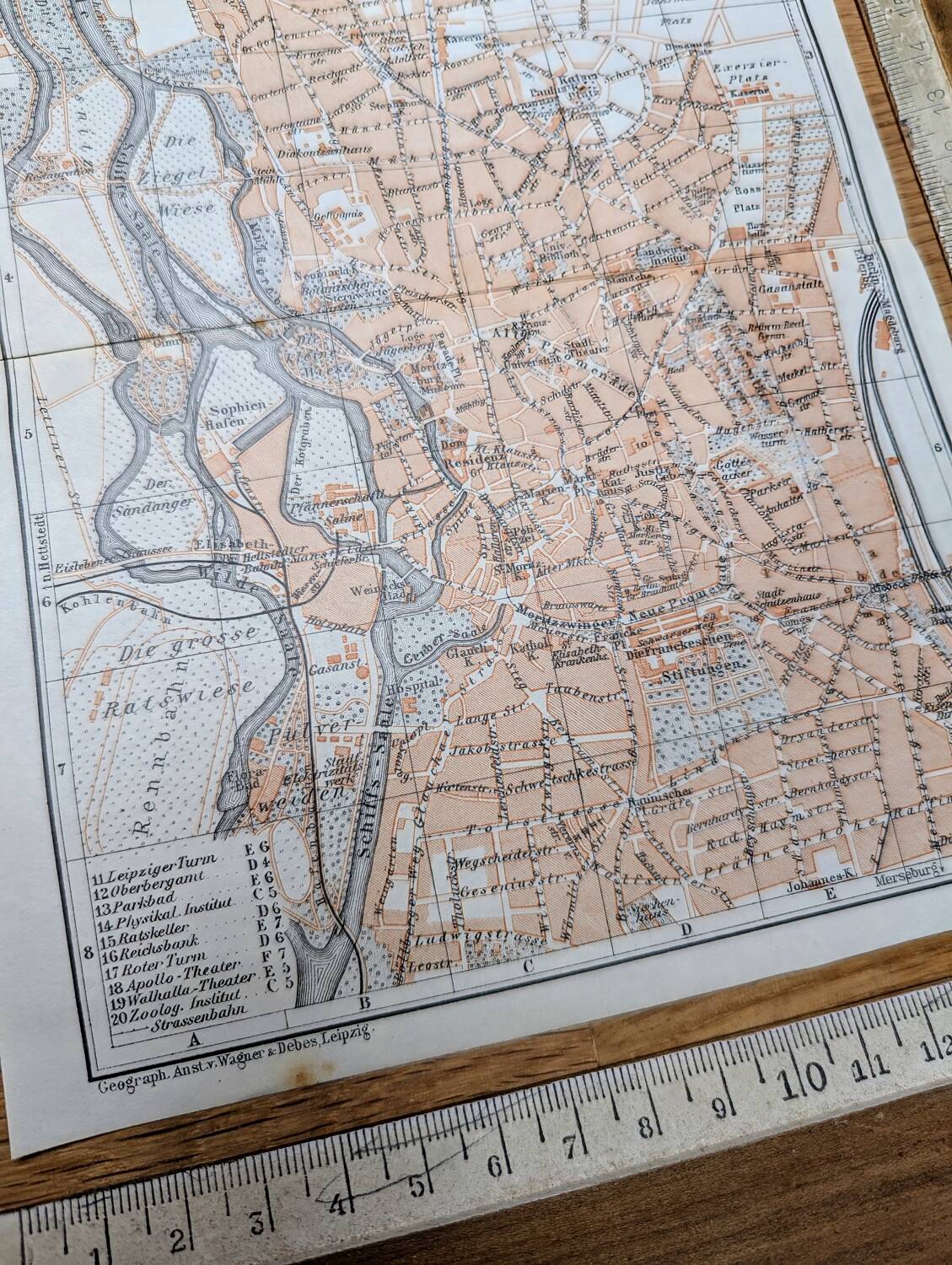 Printed in 1914, Halle-on-Saale, Germany.