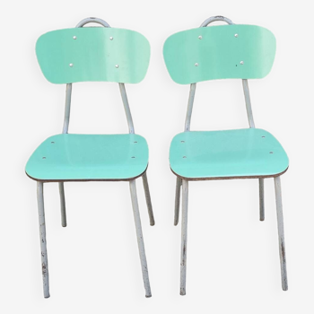 Pair of Metal & Ant chairs Waimea Interior Design vintage 60s