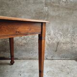 Antique oak table office table or kitchen table