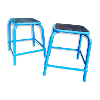Pair of workshop stools