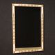 Miroir laqué et doré de style Louis XVI
