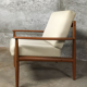 Fauteuil danois 118 par Grete Jalk pour France & Son années 1950