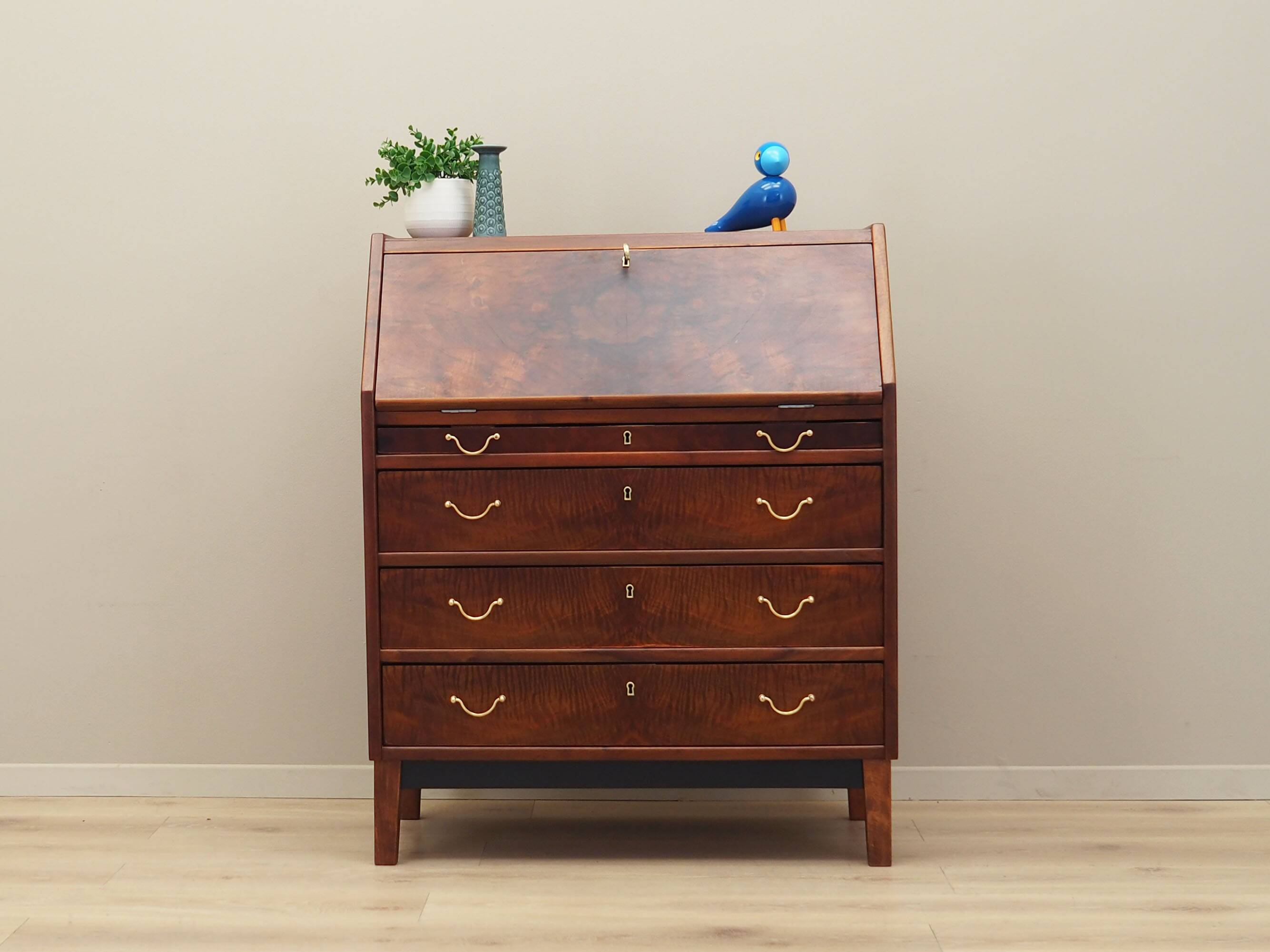 Walnut secretary, Danish design, 1960s, production: Denmark