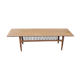Coffee table with magazine rack 1930