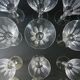 Art deco palm glass