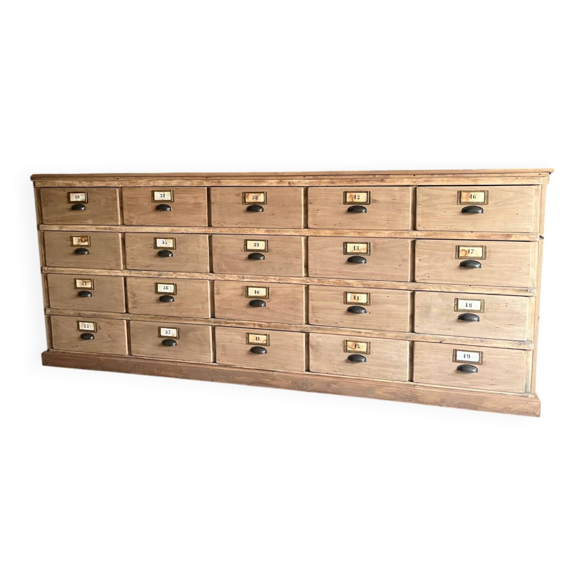 Old workshop drawer unit