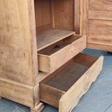 Armoire vitrée sablé
