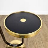 Cendrier sur pied laiton design années 50