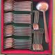 Silver-plated cutlery set - monaco grand prix model with case
