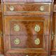 COMMODE TRANSITION LOUIS XV XVI LATE XIX TH ORNAMENTATION BRONZE MARBLE