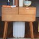 Wooden sewing worker/furniture with compass feet