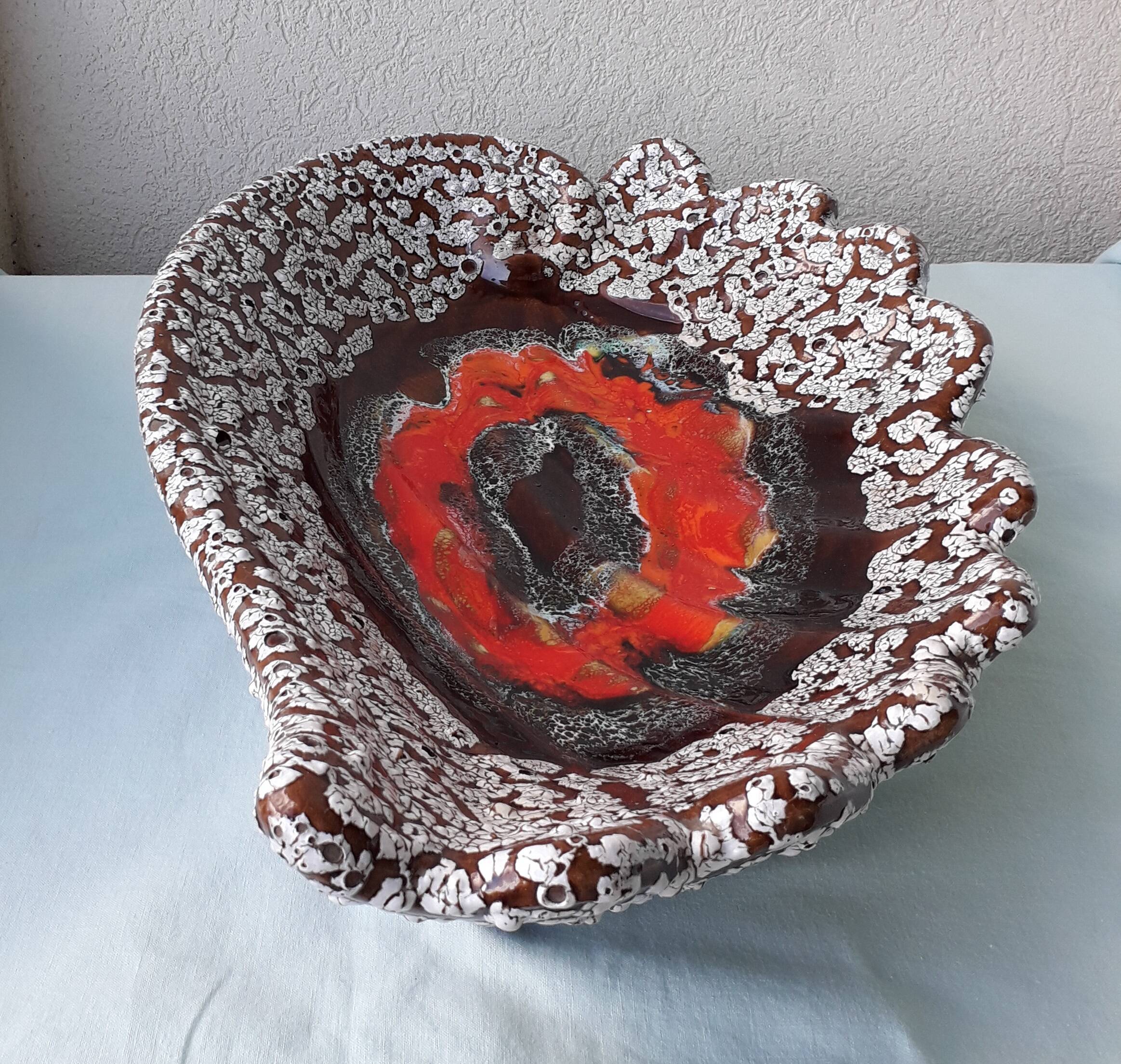 Coupe à fruits en céramique