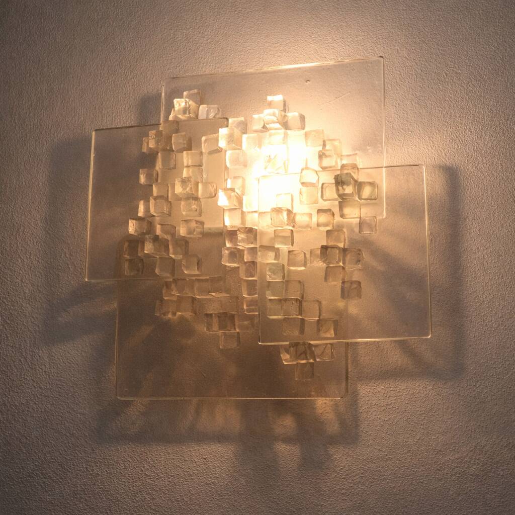 Wall Lamp Poliarte Model Pavo Albano Poli Design 1970