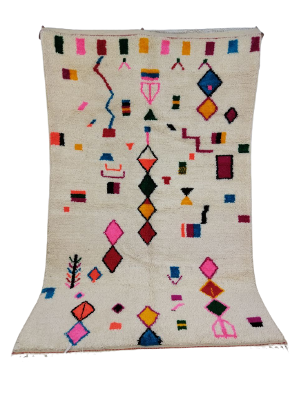 245x155cm moroccan berbere carpet