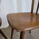 Ensemble de 4 chaises de salle à manger Windsor vintage : en bois des années 50 / STOL Kamnik