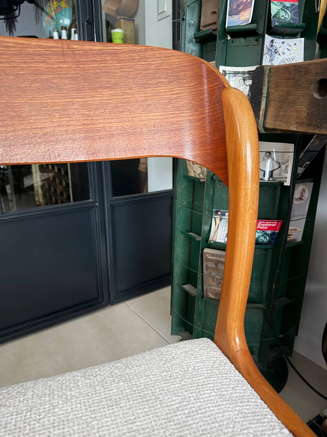 Vintage Baumann sled chairs.