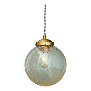Suspension globe vintage - transparent
