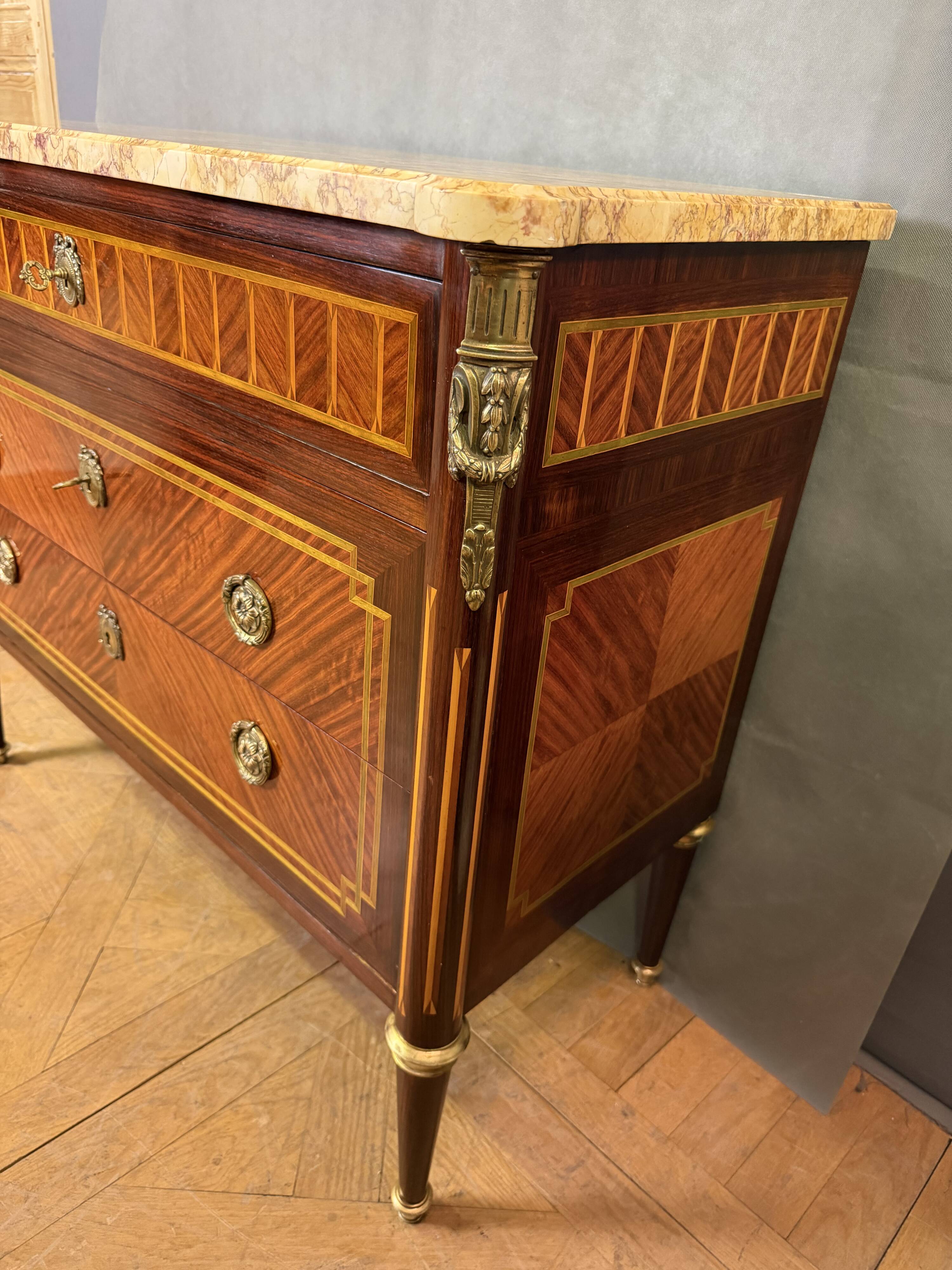 Louis XVI commode from the late 19th century.