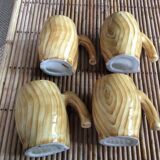Series of 4 mugs