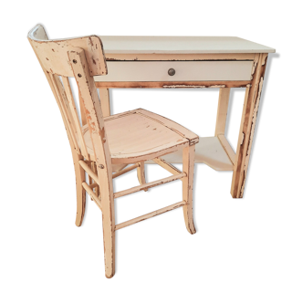 Bureau et chaise (ensemble)