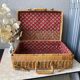 Wicker suitcase