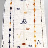 Berber carpet beni ouarain