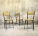 Trois chaises vintage dans le gout de Colette Gueden