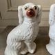 Pair of ceramic Staffordshire dogs late 19th century