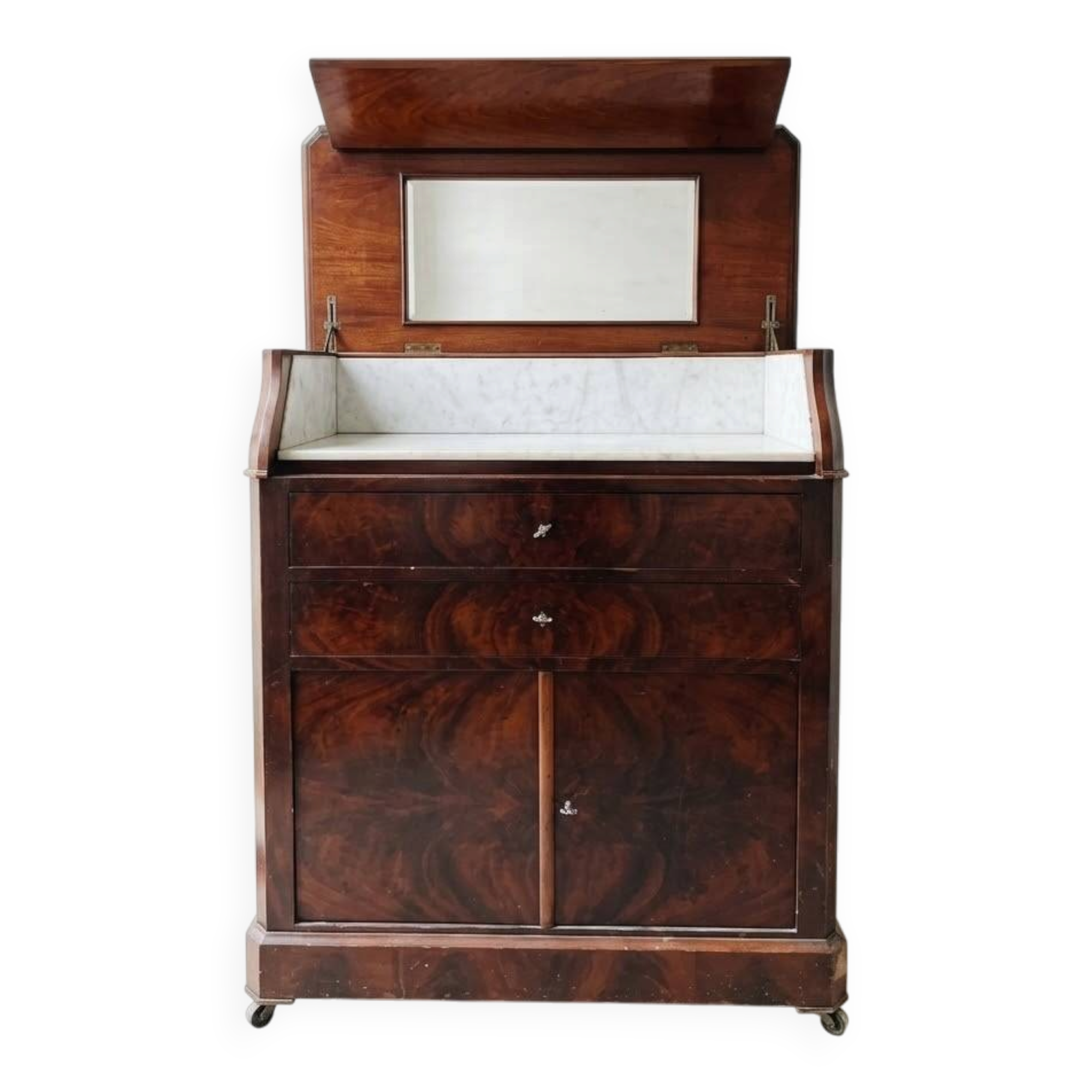 Authentic mahogany chest of drawers