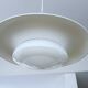 Very Large Art Deco Bauhaus Glass Pendant Light
