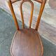 Paire de chaises bistrot café bois courbé