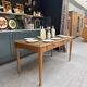 Oak farmhouse table
