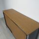 Sideboard storage modernist design 70s vintage oak metal