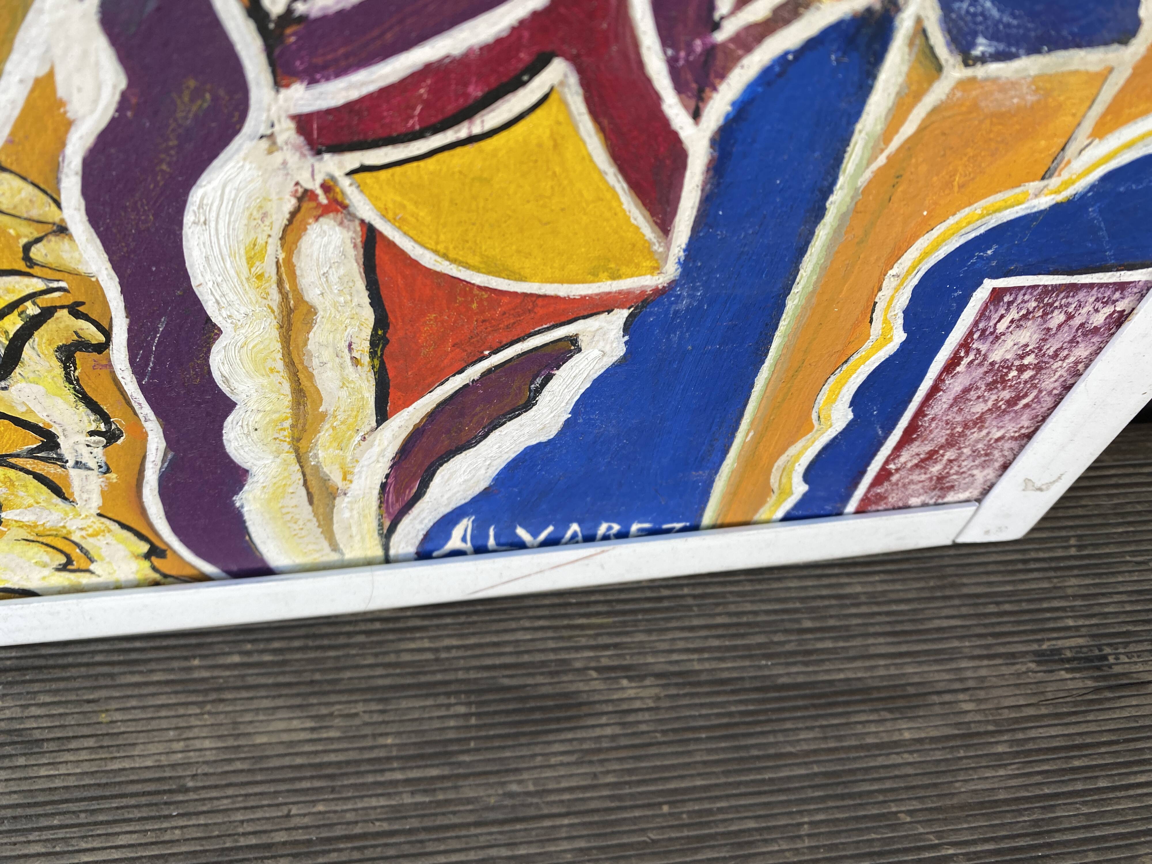 Spanish abstract painting