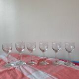Verre à liqueur en cristal