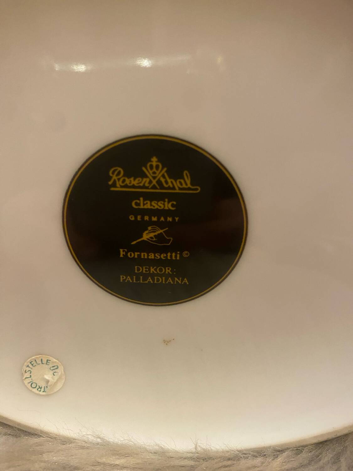 Vase Piero fornasetti Palladiania