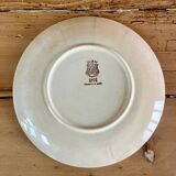 6 Gien Nice iron earth dessert plates