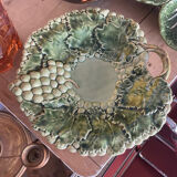 SILEA ceramic fruit bowl with grape and vine pattern